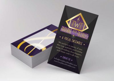 Business Cards for Trouble with Trebles