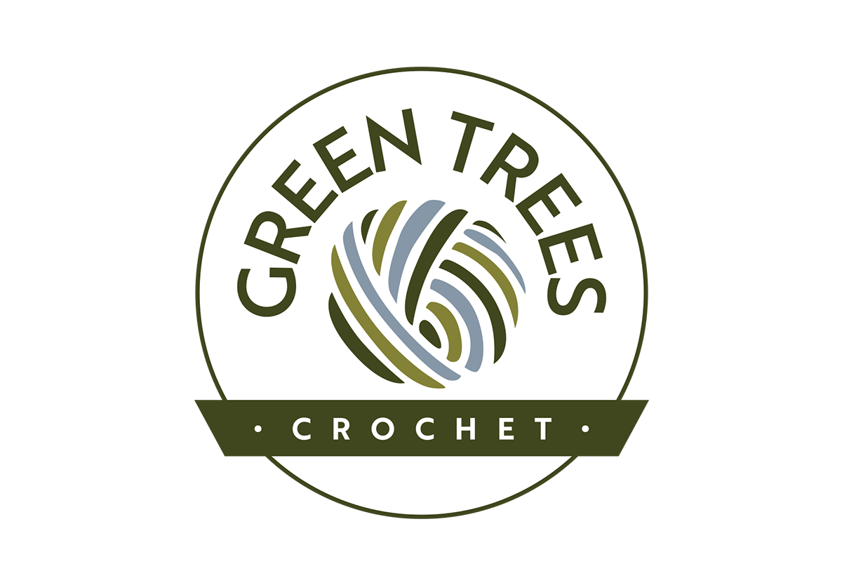 Logo Design for Green Trees Crochet